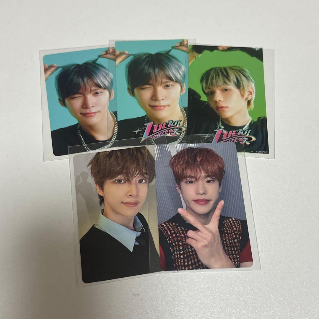 RIIZE lucky トレカ 特典セット - メルカリ