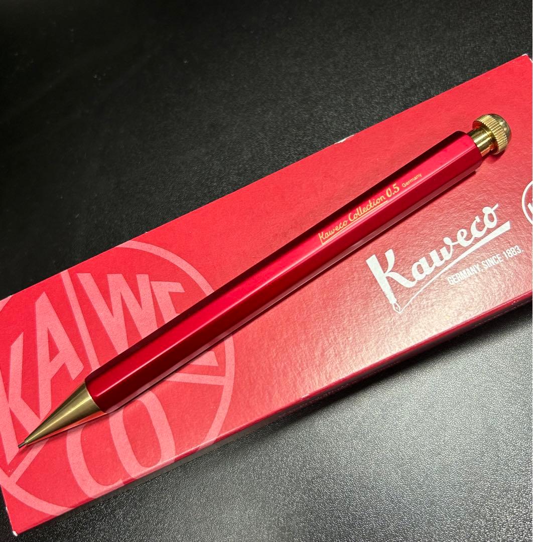 希少！0.5mmシャープペンシル】カヴェコスペシャル レッドエディション