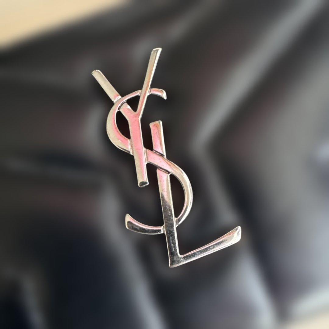 サンローラン ケース キルティングブラックラウンド 財布 パース