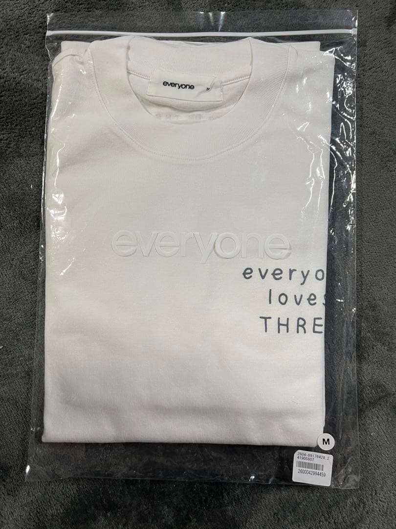 新品未使用　Three x everyone ロンT Mサイズ 新品未使用 Three x everyone ロンT Mサイズ ロンT ロングtシャツ