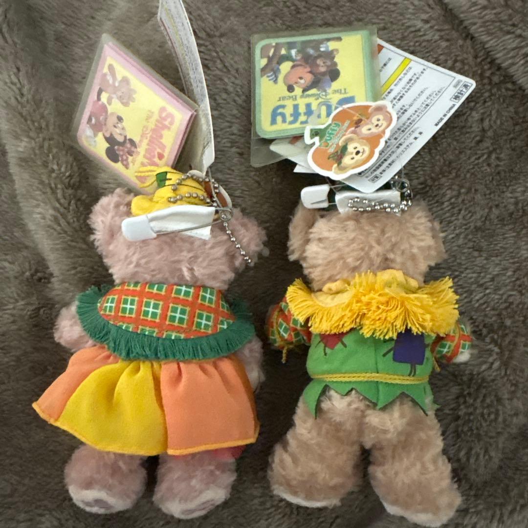 タグ付き ダッフィー シェリーメイ ぬいぐるみバッチ - メルカリ