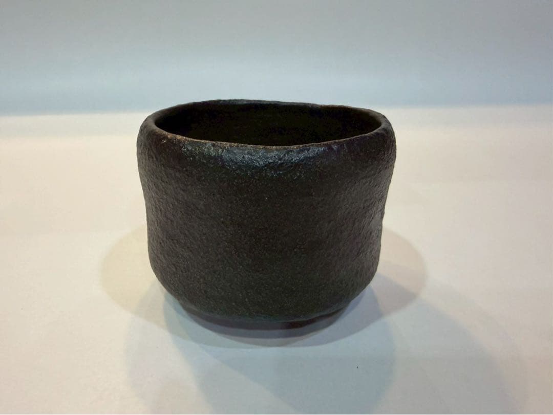 佐々木昭楽 黒楽 茶碗 長次郎法輪寺うつし