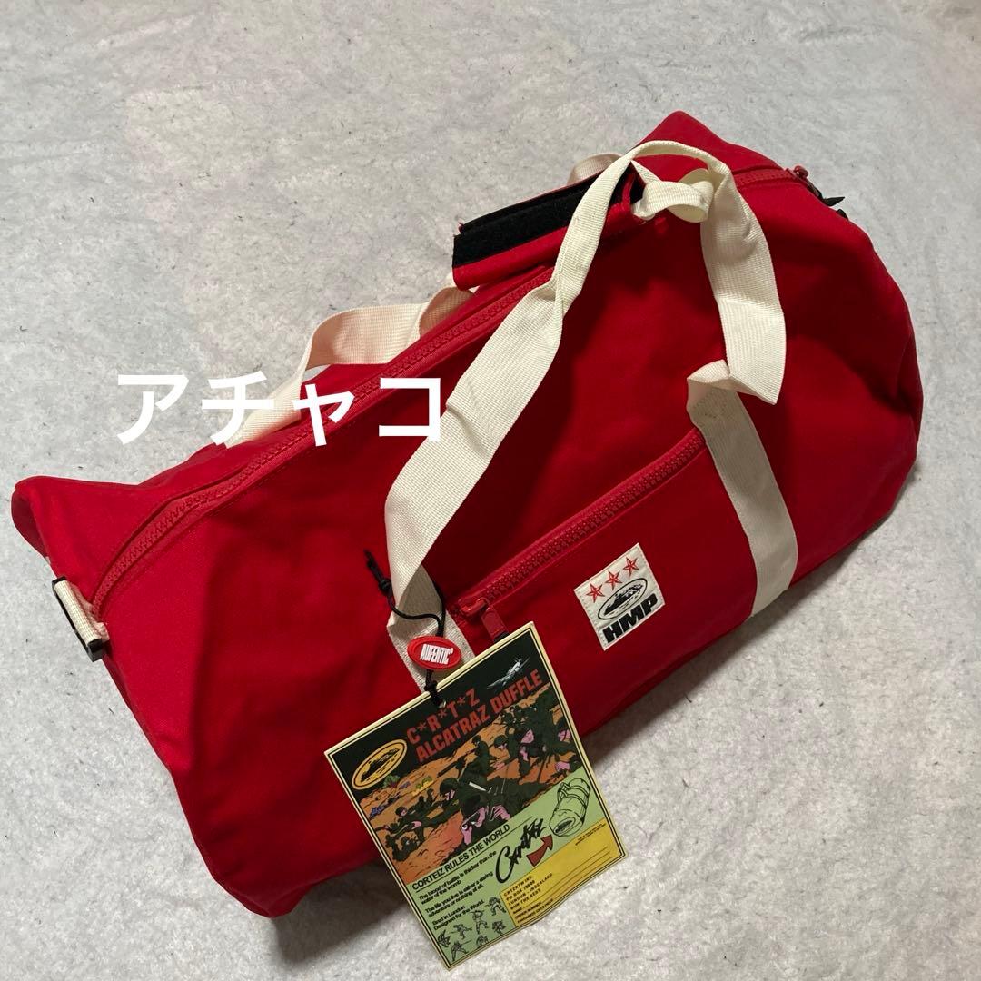 Corteiz ボストンバッグ ショルダーバッグ レッド 人気 - メルカリ