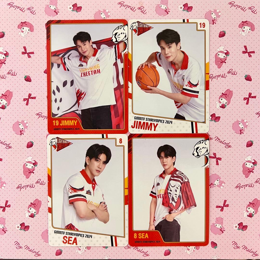 JimmySea】GMMTV starlympic 2024ランダムトレカ4枚 - メルカリ
