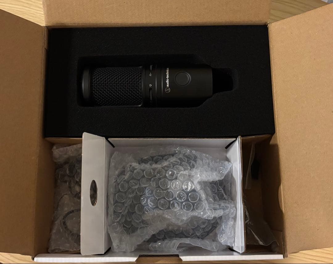 オーディオテクニカ コンデンサマイク AT2020USB-X