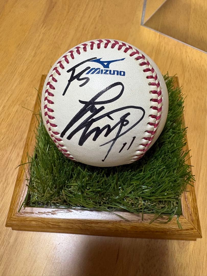日本ハム大谷翔平選手2013年直筆サインボール公式試合球 - メルカリ