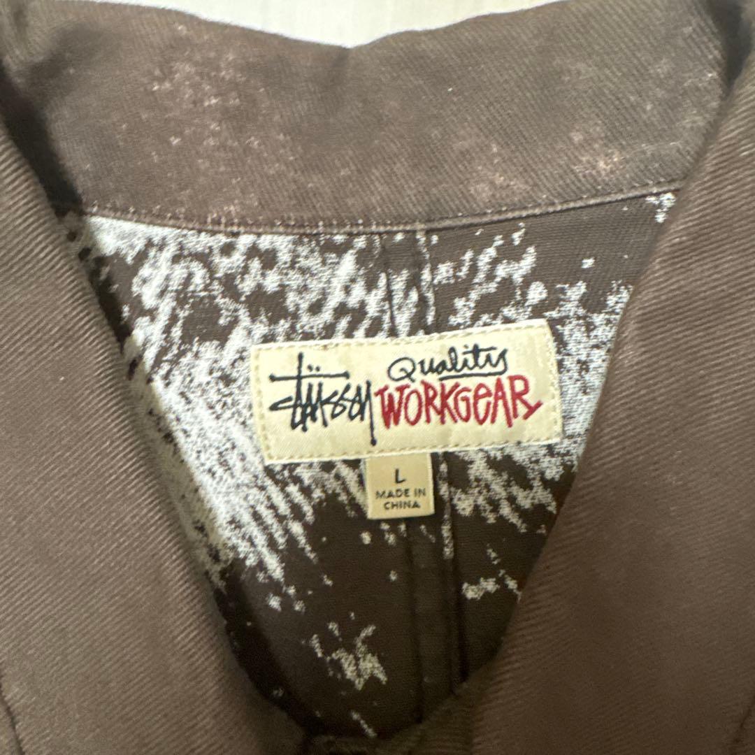 ストゥーシー ジャケット ブラウン