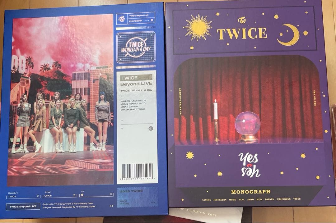 TWICE モノグラフ セット売り