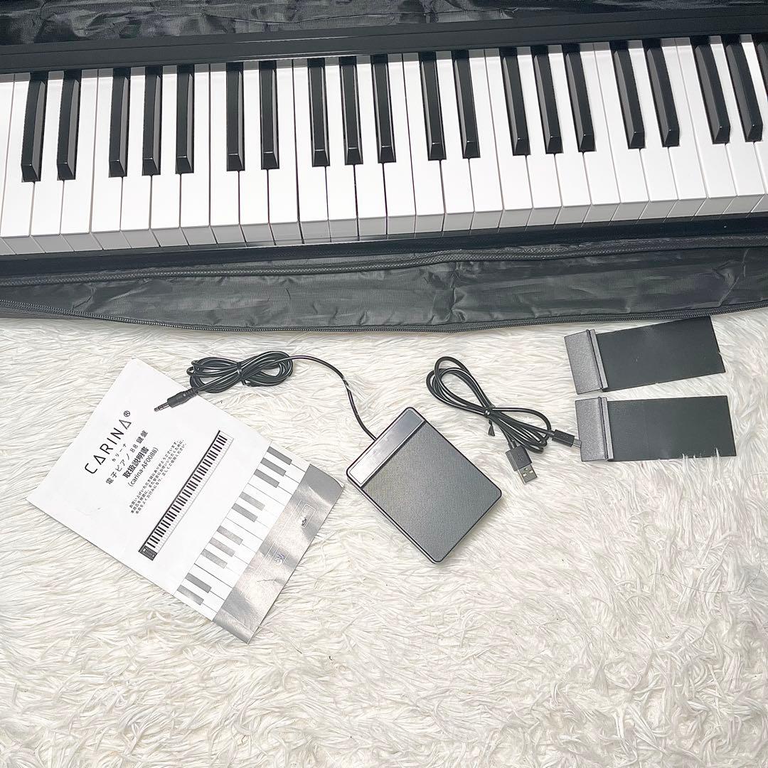 美品】CARINA 電子ピアノ AF0088 88鍵 使用数回 動作確認済 - メルカリ