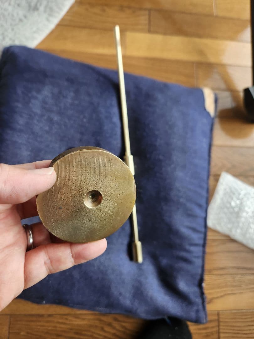 匠 エンドピン バスクラリネット チップ ストッパー 真鍮板 おまけ付き