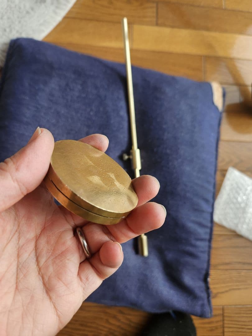 匠 エンドピン バスクラリネット チップ ストッパー 真鍮板 おまけ付き