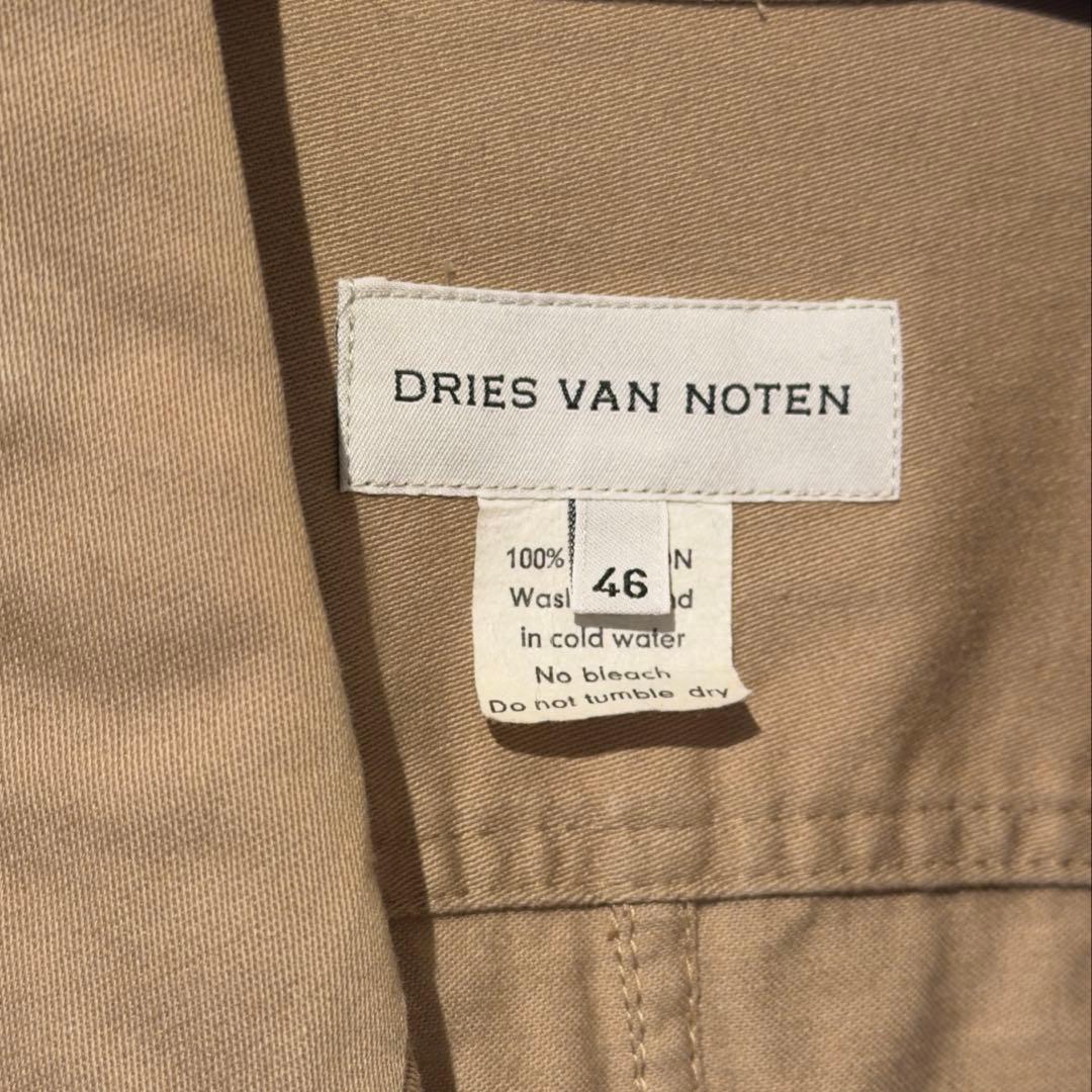 DRIES VAN NOTTEN ジャケットコート　ベージュ