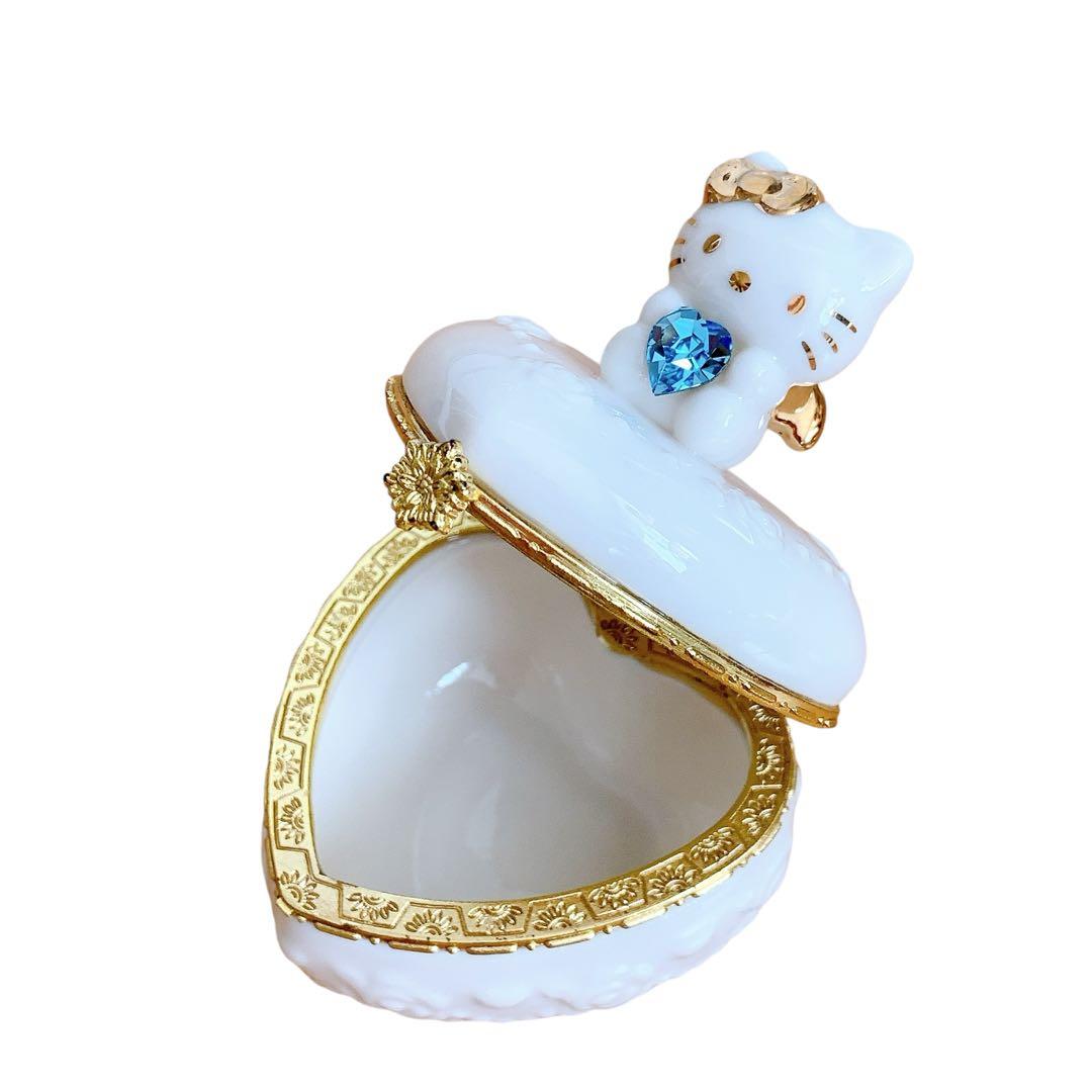 ⭐️レア⭐️ キティとミミィ エンジェル 陶器のアクセサリーケース