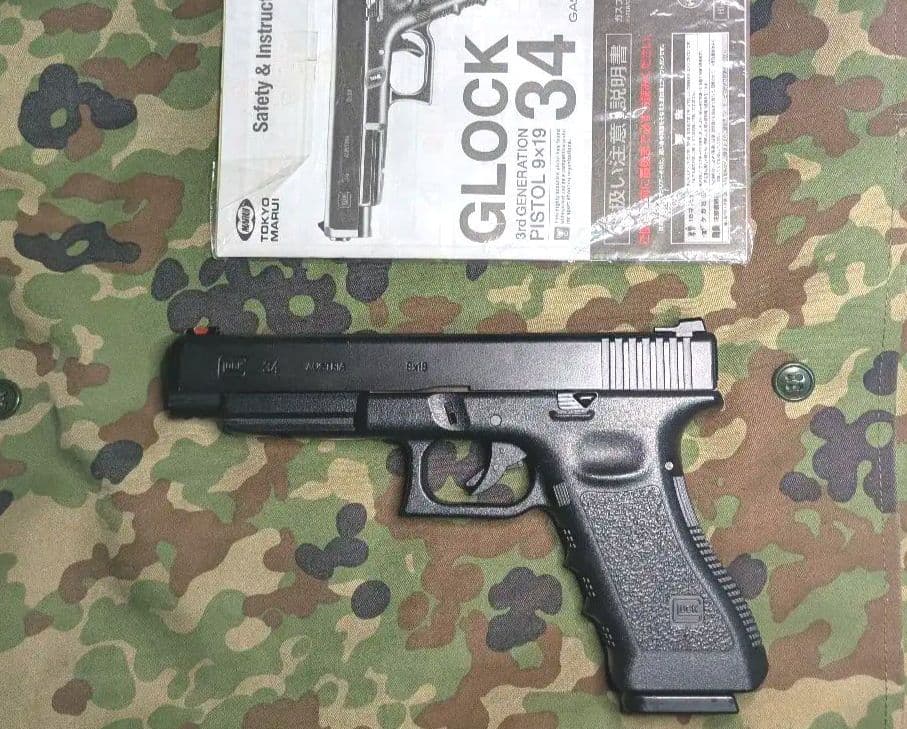 【最終値下げ】マルイ　グロック34　カスタム 最終値下げ】東京マルイ ガスブローバックガン GLOCK34（カスタム品
