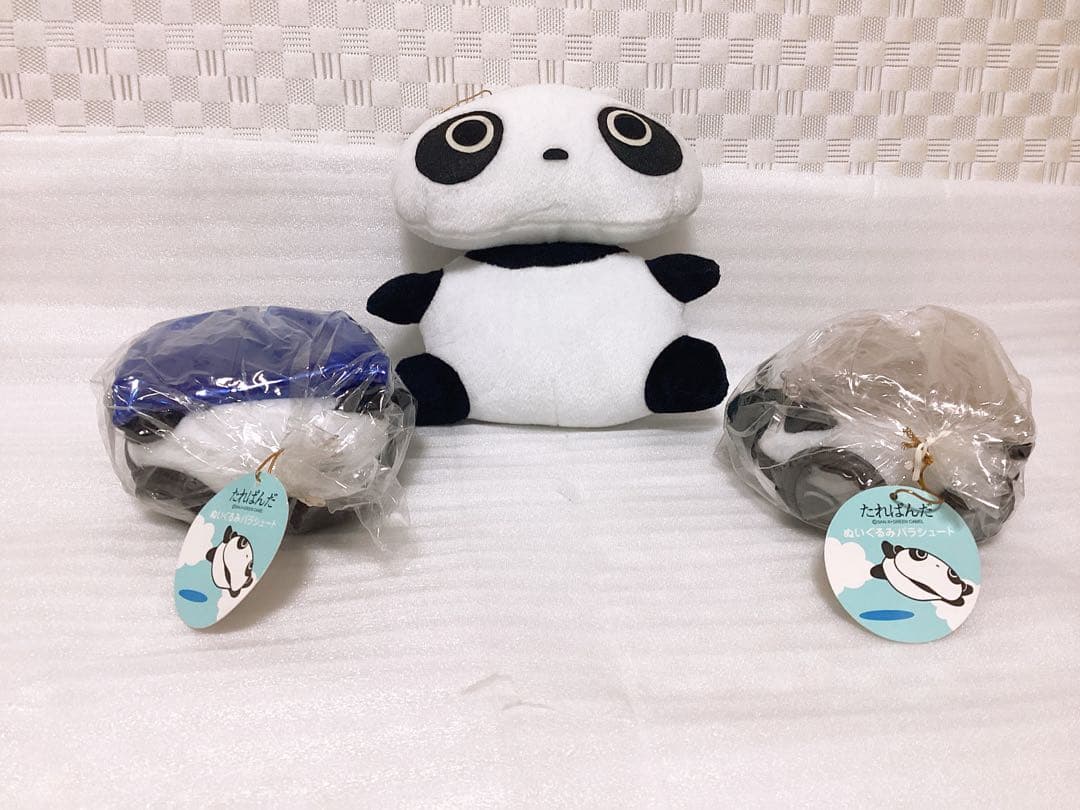 平成レトロ ❤︎たれぱんだ❤︎ ぬいぐるみパラシュート2個&ぬいぐるみ 3個セット たれぱんだ ぬいぐるみ サンエックス 平成レトロ - メルカリ