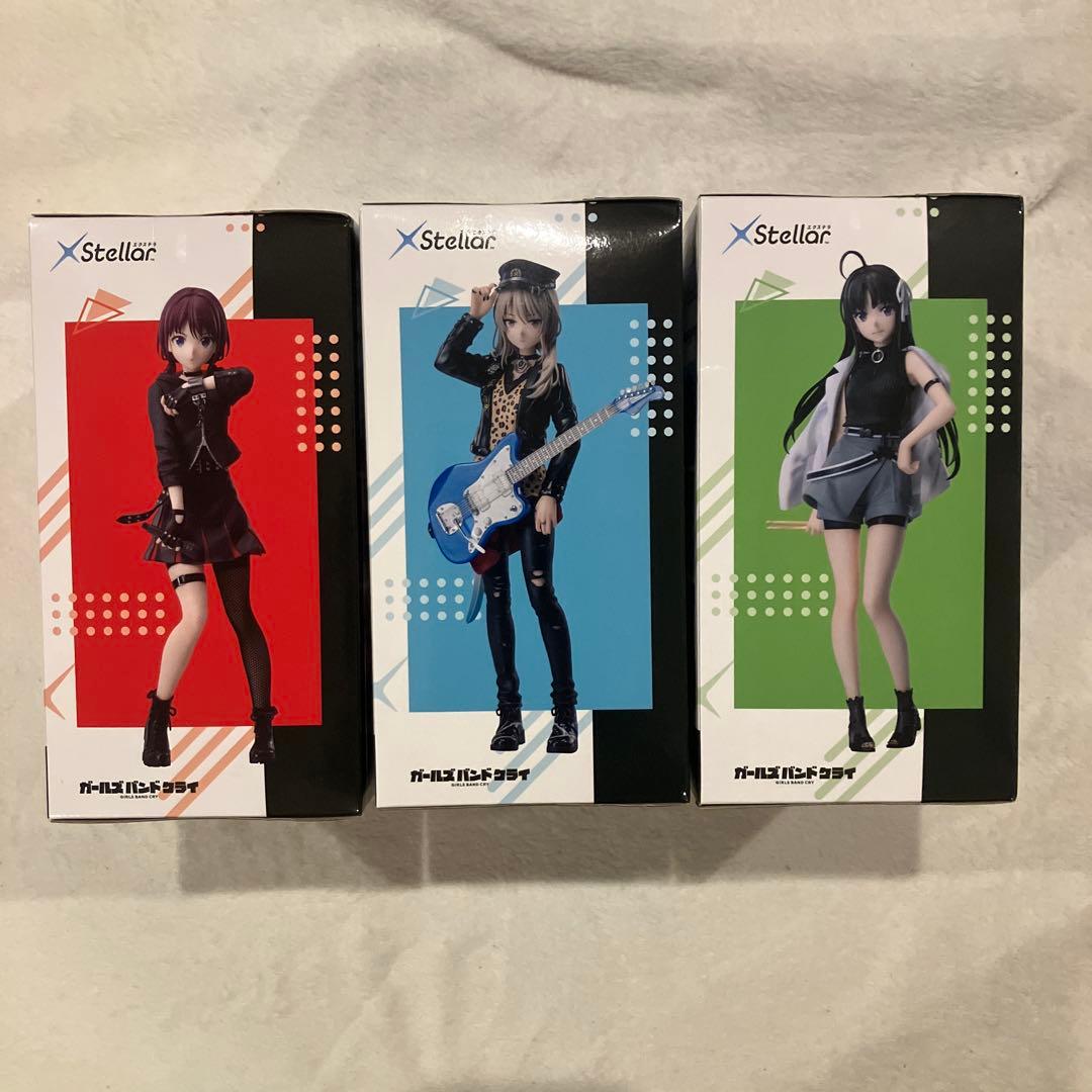 ガールズ バンド クライ SEGA XStellar フィギュア 3体セット - メルカリ