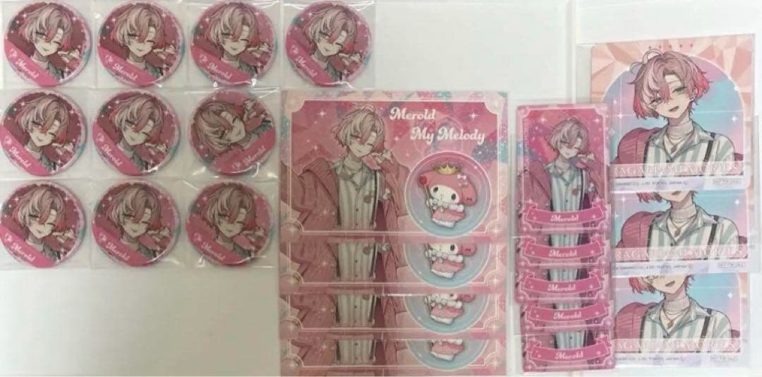 フラメモ AGF2024 缶バッジ ポストカード トレカ カード メロルド