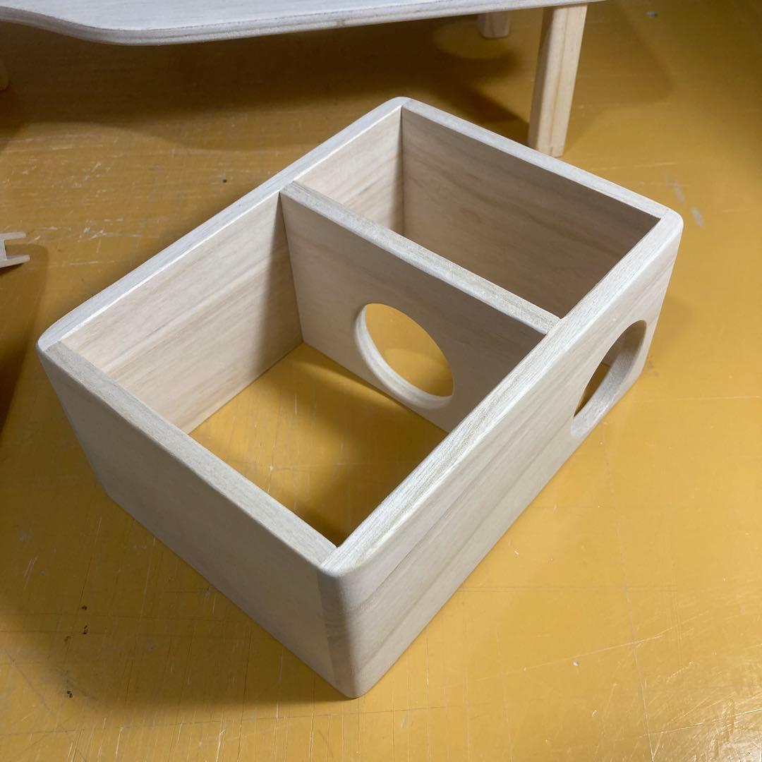 こみ様確認用 ハムスター ルーミィ60用 ロフト巣箱 (ハウス グラス