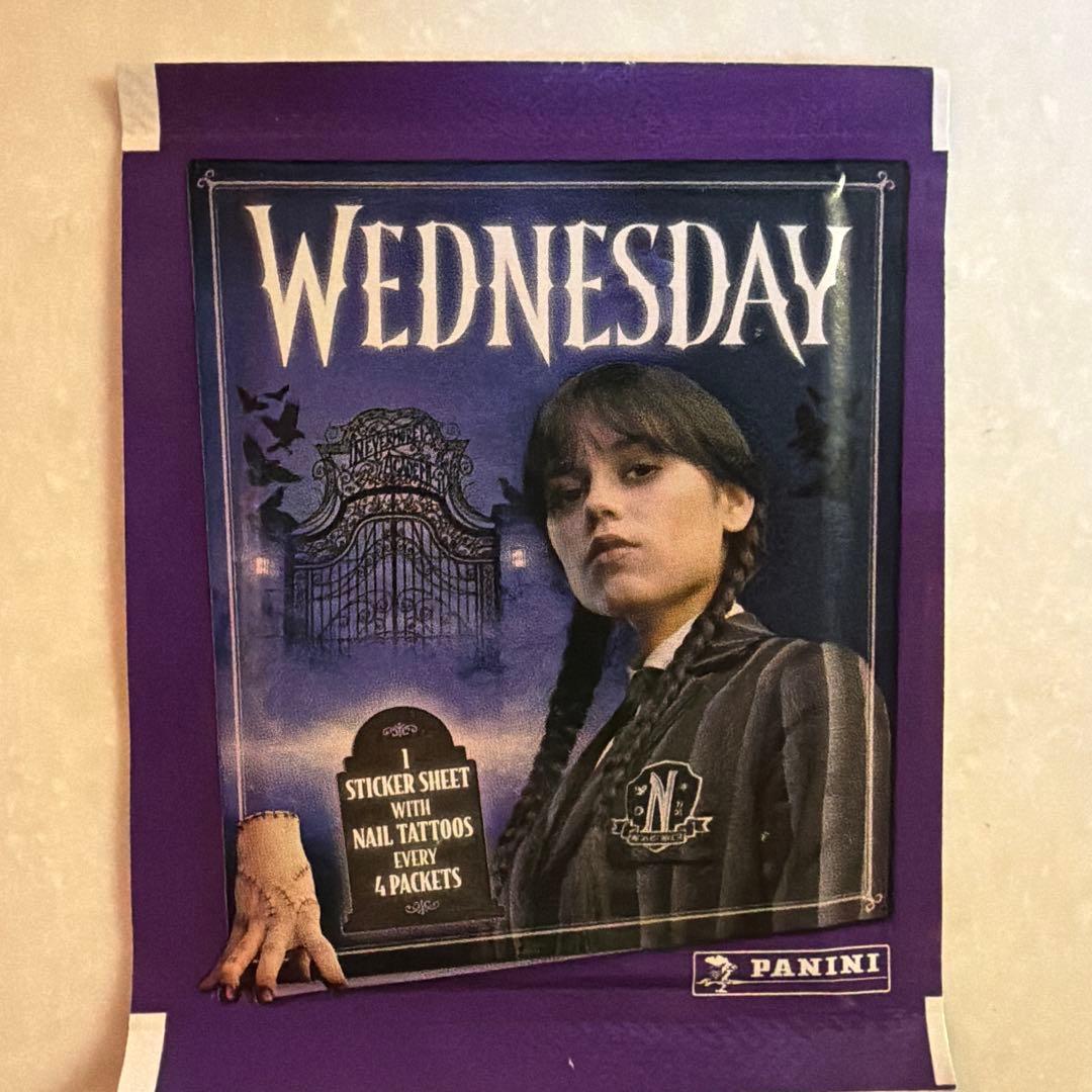 WEDNESDAY ステッカーセット 日本未発売 セット　未開封ネイルタトゥー付