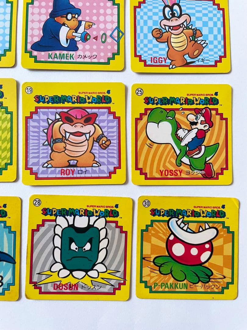 スーパーマリオワールド カードダス 16枚セット ナガサキヤ - メルカリ