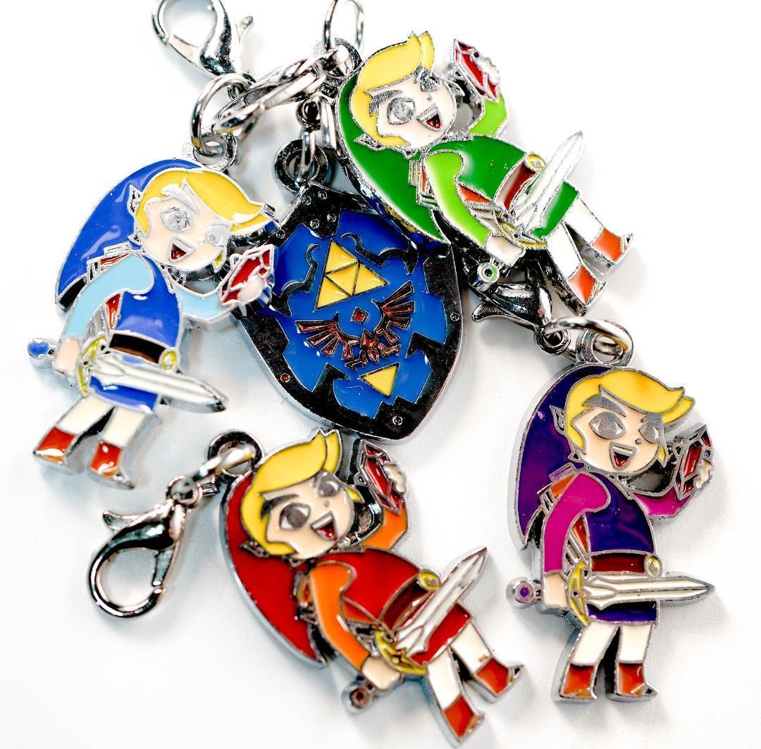 キーホルダーセット ゼルダの伝説 リンク ストラップ アクセ 5体