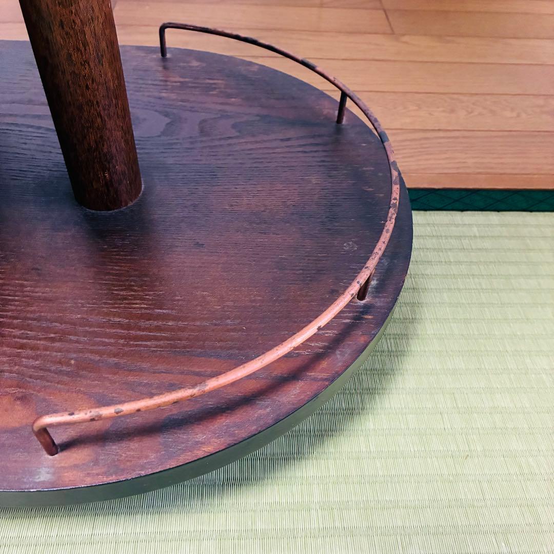 ⭐️Black Friday 三越 ブルージュ ステンドグラス サイドテーブル