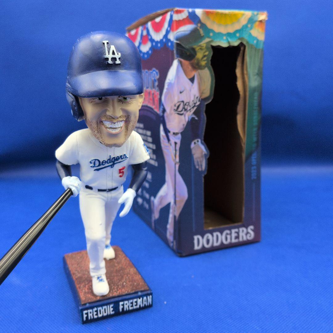 ジ*ー様 【スタジアム配布】フレディー・フリーマン ボブルヘッド ドジャース フレディ・フリーマン 2024年配布ボブルヘッド ドジャース フレディ