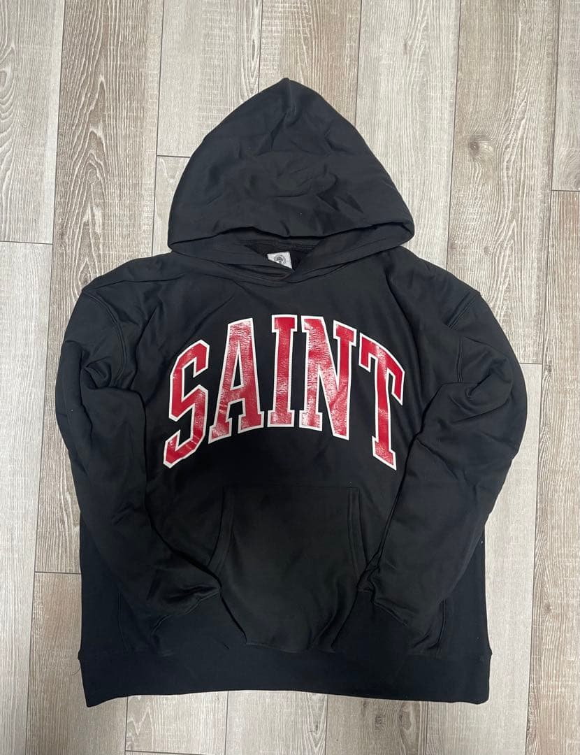 SAINT M××××× セントマイケル ARCH SAINT パーカー 黒 L