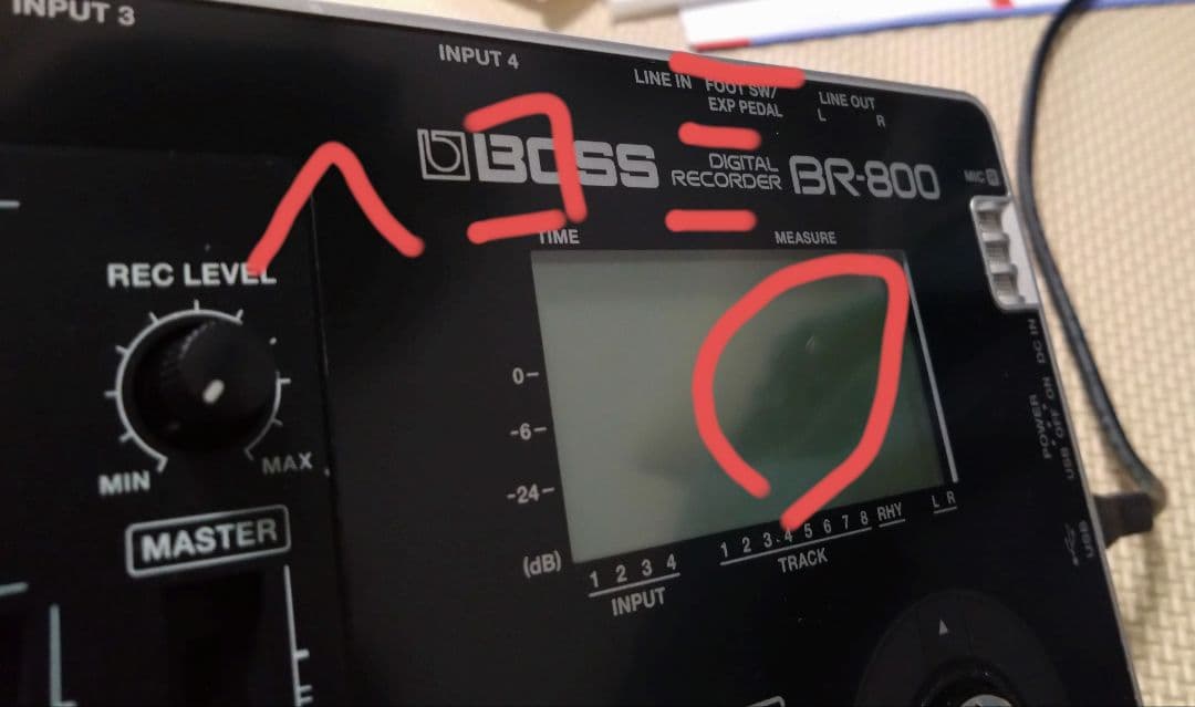 BOSS BR-800 マルチトラックレコーダー