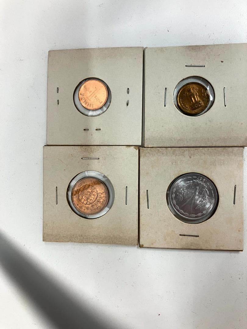 外国古銭 コイン 香港マカオオーストラリアフィンランドインド等