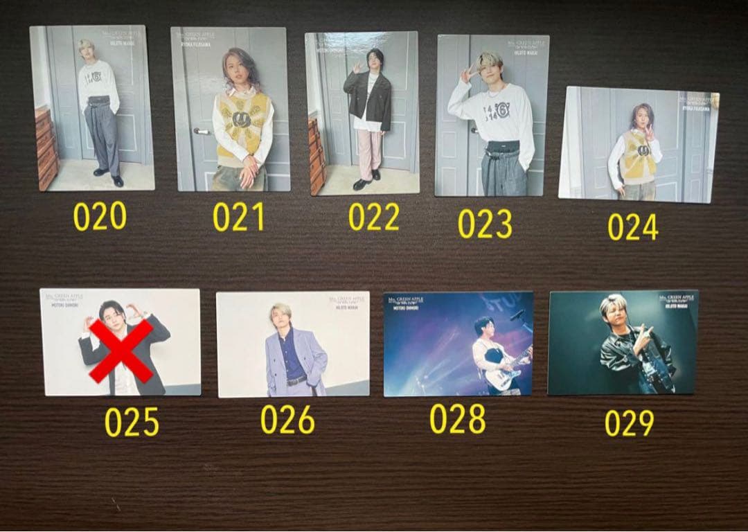 Mrs.GREEN APPLE The White Lounge フォトカード