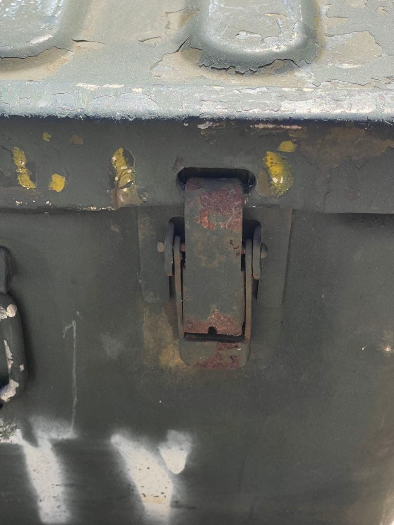 アルミコンテナ　米軍？　ヴィンテージ　アメリカ