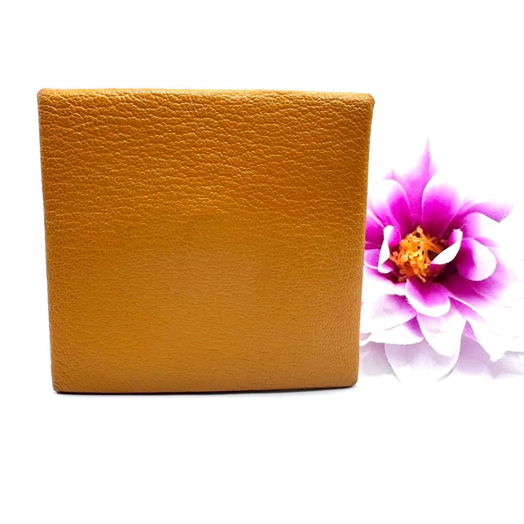 値下げ★新品同様✨エルメス ケース バスティア ヴェルソ レザー キャメル