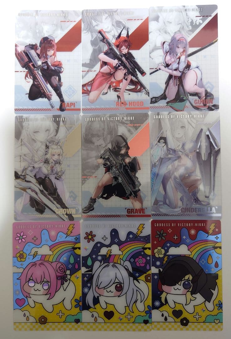 勝利の女神 NIKKE ガンガールメタルカードコレクション 3 全58種コンプ