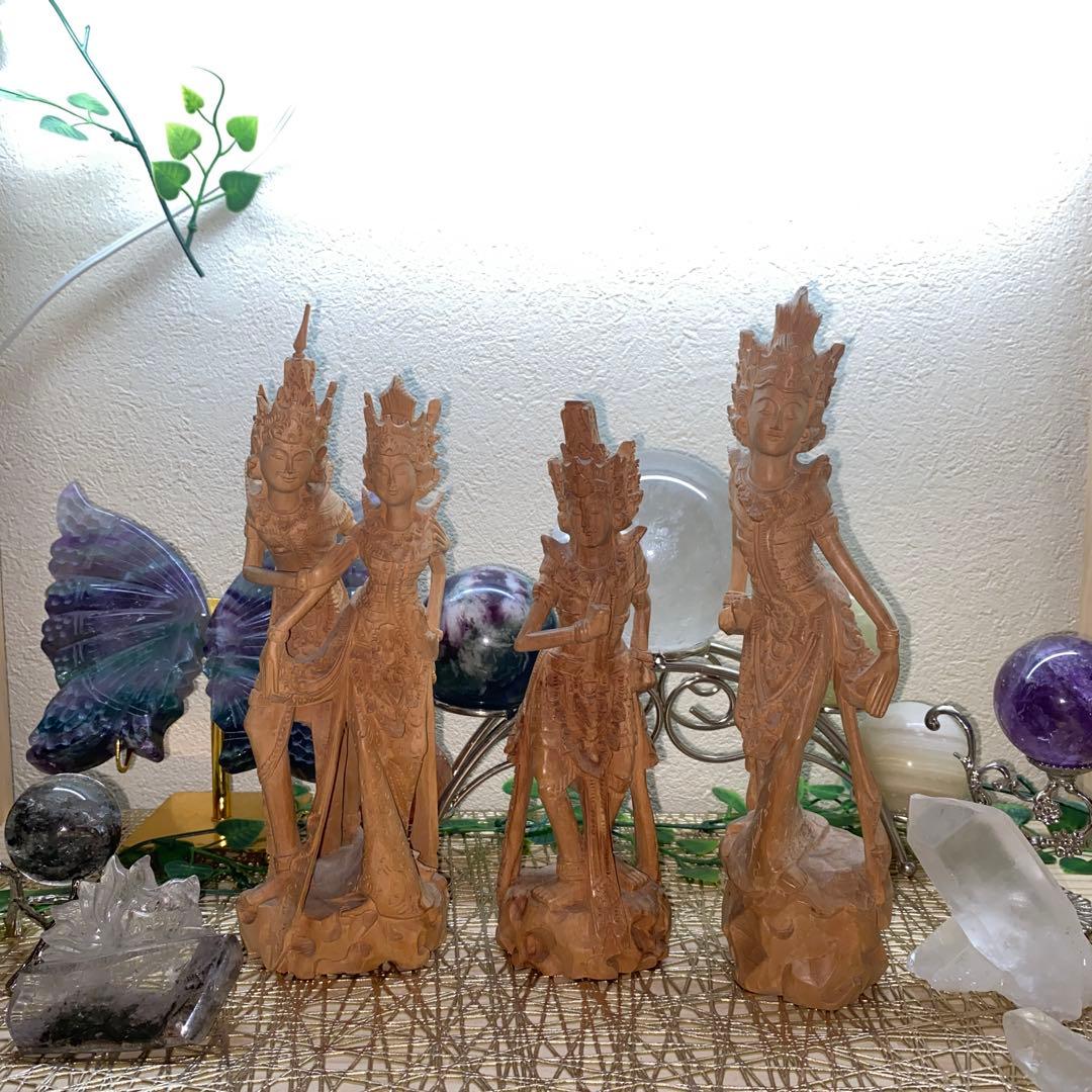 仏像3点セット 楽天市場】仏像 浄土宗 3体セット 阿弥陀如来 法然上人 善導大師 白木