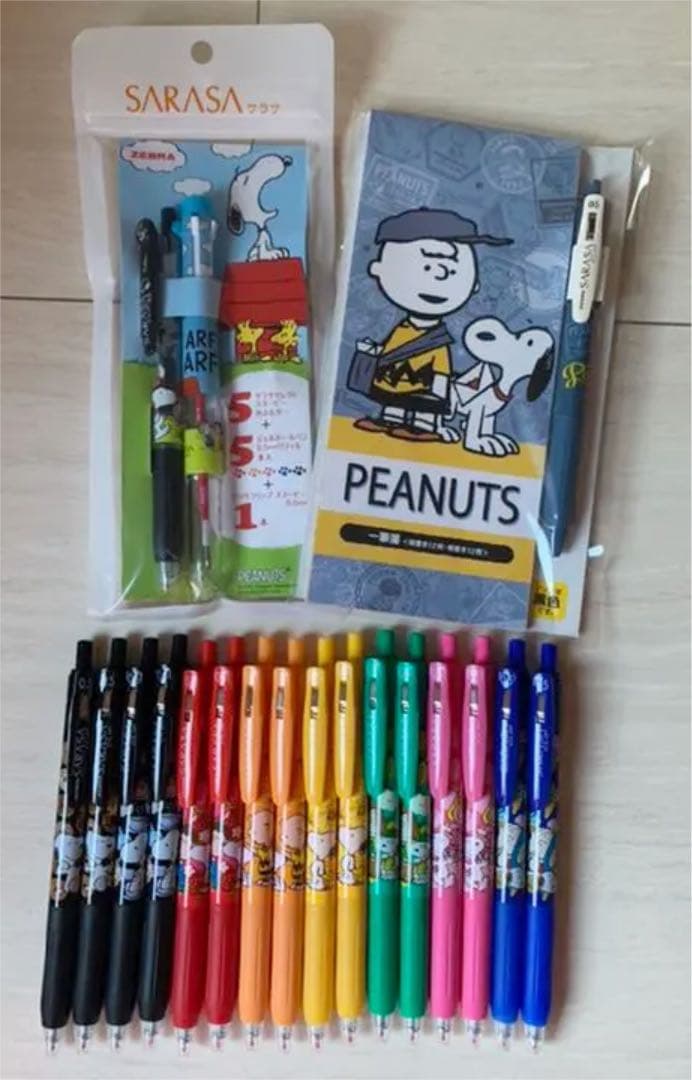 サラサクリップ SARASA 【限定】香り付き スヌーピー ボールペンセット