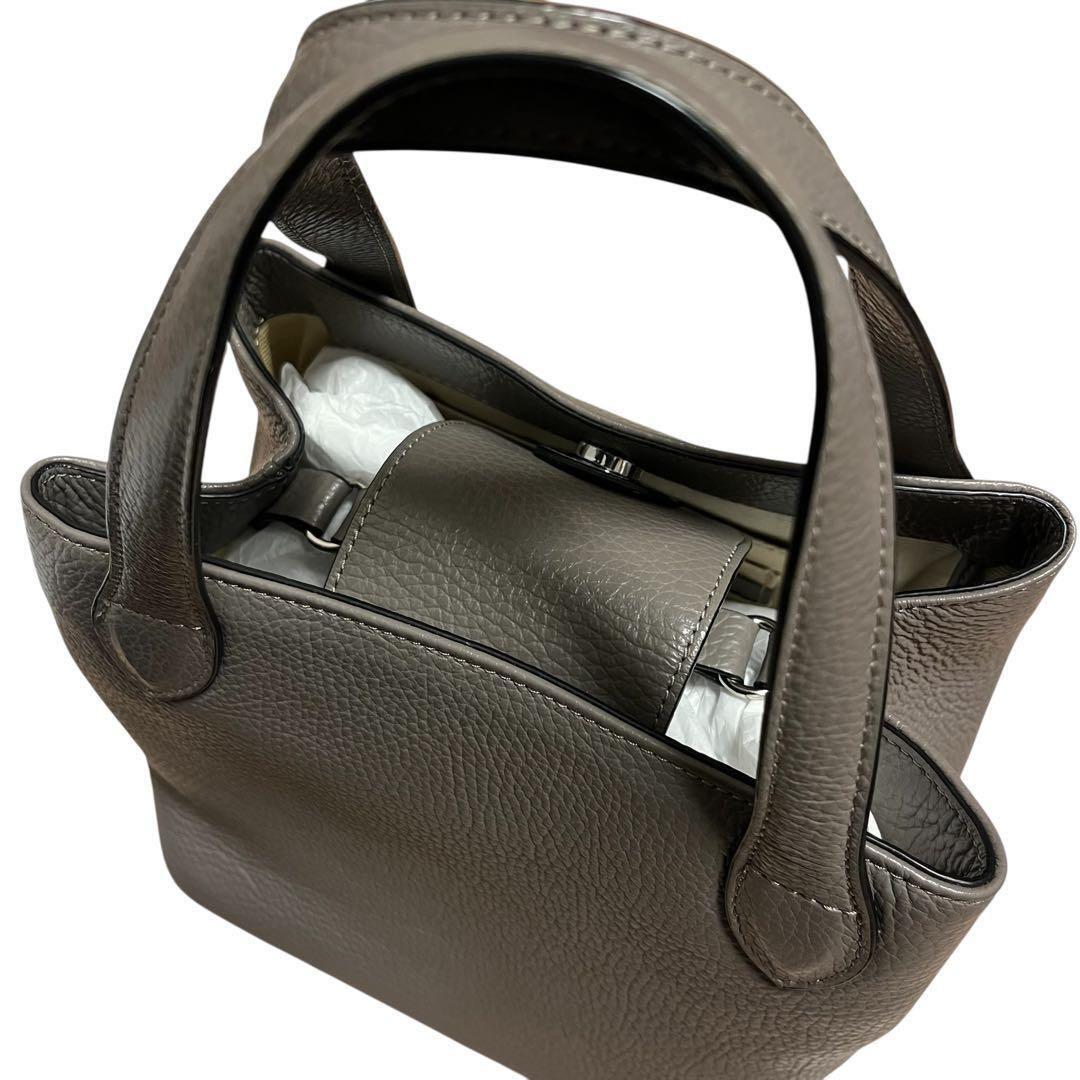 WAKO 銀座和光 ワコウ ハンドバッグ オーク キューブ