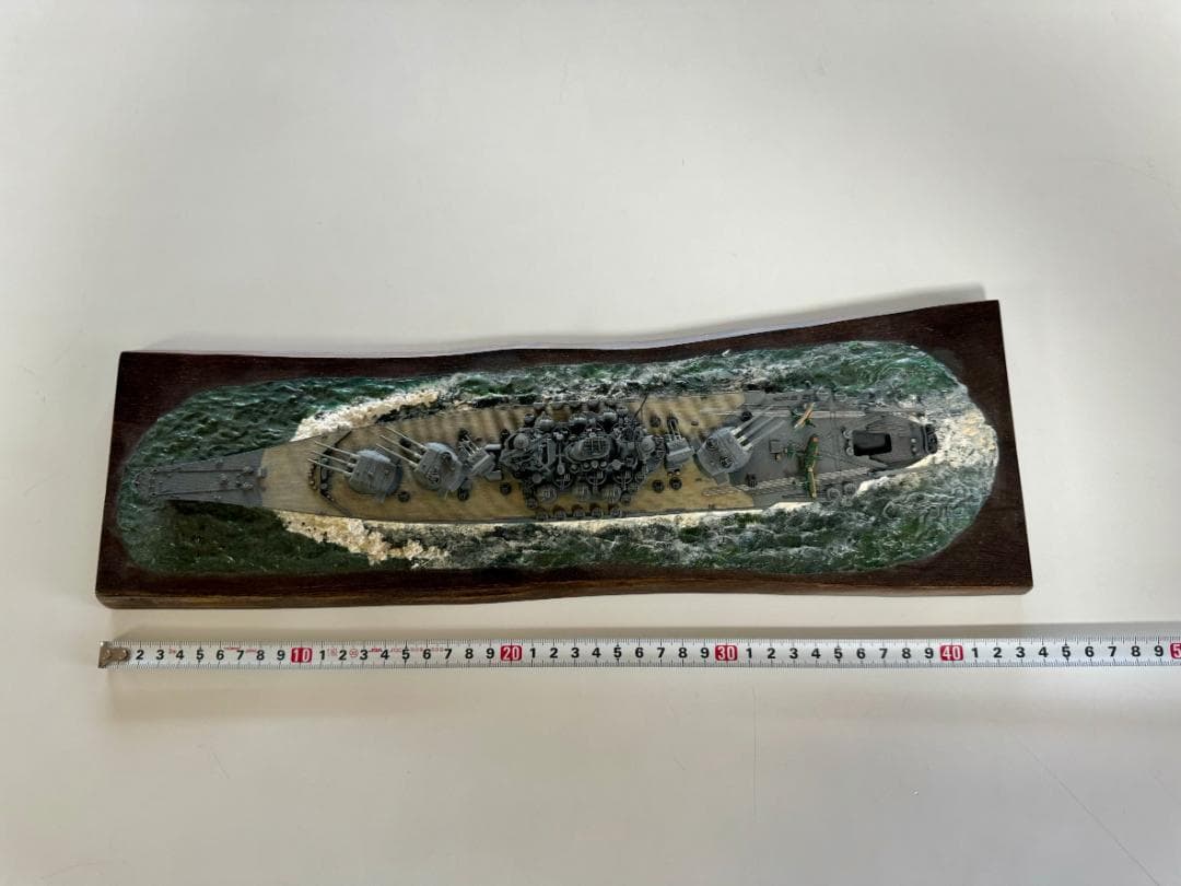 戦艦大和 ヤマト YAMATO 日本海軍戦艦 ジオラマ 完成品