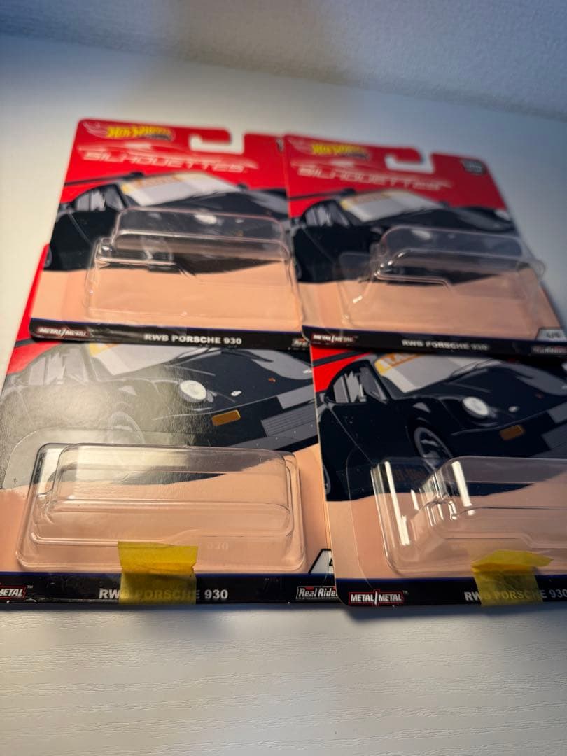 ホットウィール ポルシェ930 カスタム品 4台セット