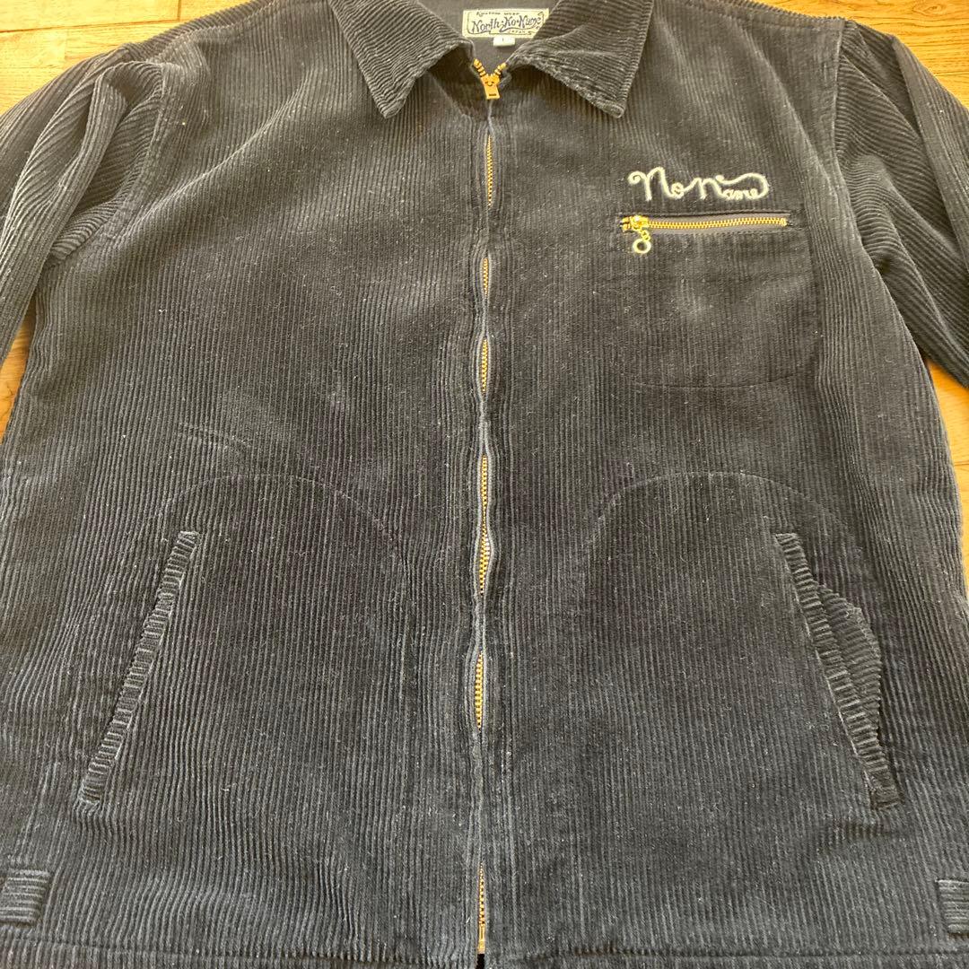 ノースノーネーム　コーデュロイ　ジャケット　ヴィンテージ加工