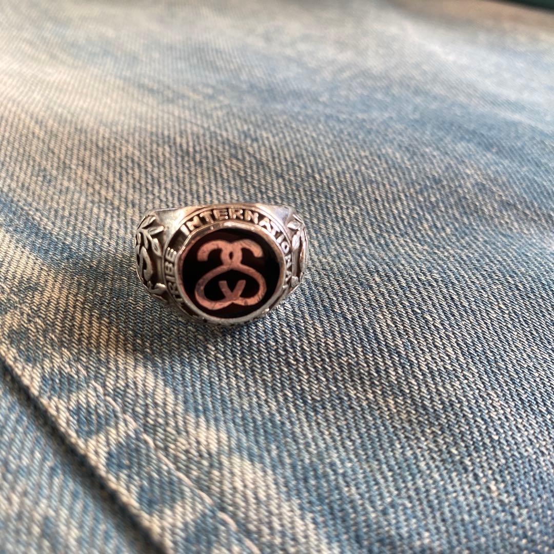 stussy OLD 20号　美品　リング