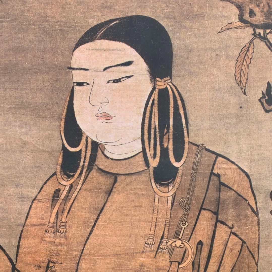 美品 掛け軸 聖徳太子行脚像 縁起物