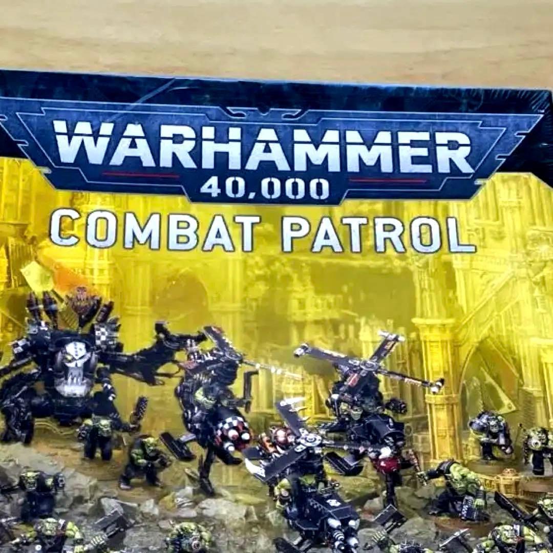 【新品】ウォーハンマー 40,000 COMBAT PATROL ORKS