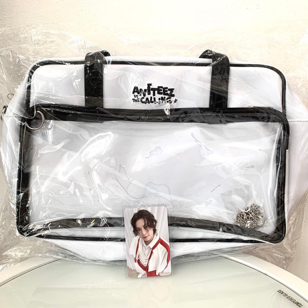 ヨサン トレカ ポケットショルダーバック ATEEZ ANITEEZ - メルカリ