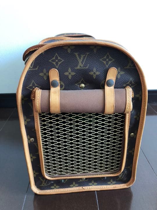 ルイヴィトン モノグラム ペットキャリーバッグ LOUIS VUITTON☆ドッグ