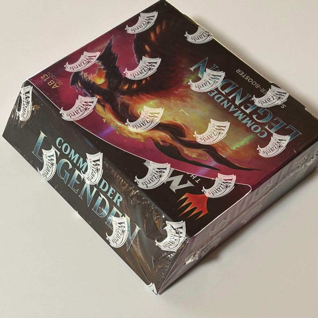 ドイツ語　統率者レジェンズ　未開封コレクターブースターBOX MTG