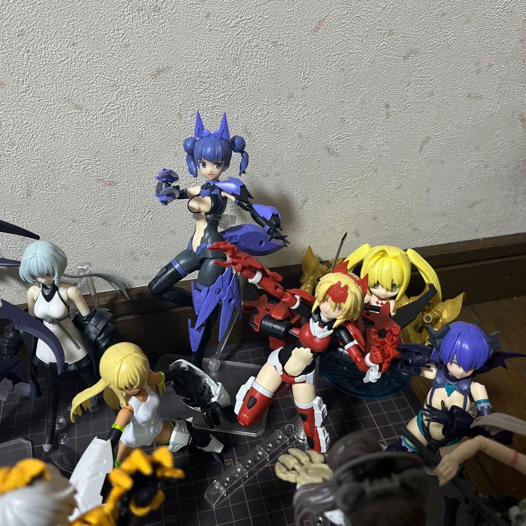 まとめ売り】30MS 完成品 髪・フェイス・手首パーツ等 デカール ジャンク