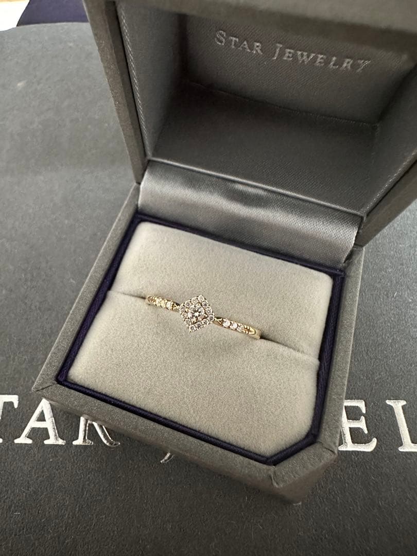 専用ページ‼️star jewelry スタージュエリー　K18 リング　13号
