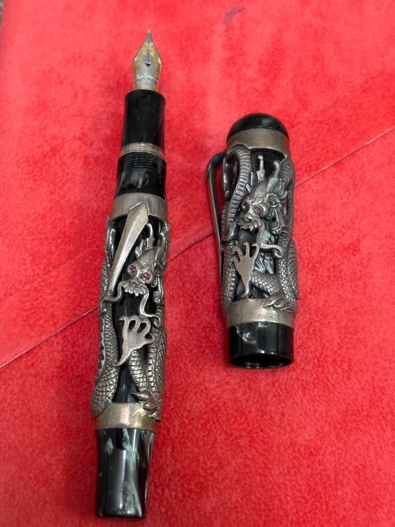 Montegrappa The Dragon 万年筆 モンテグラッパ ドラゴン - メルカリ