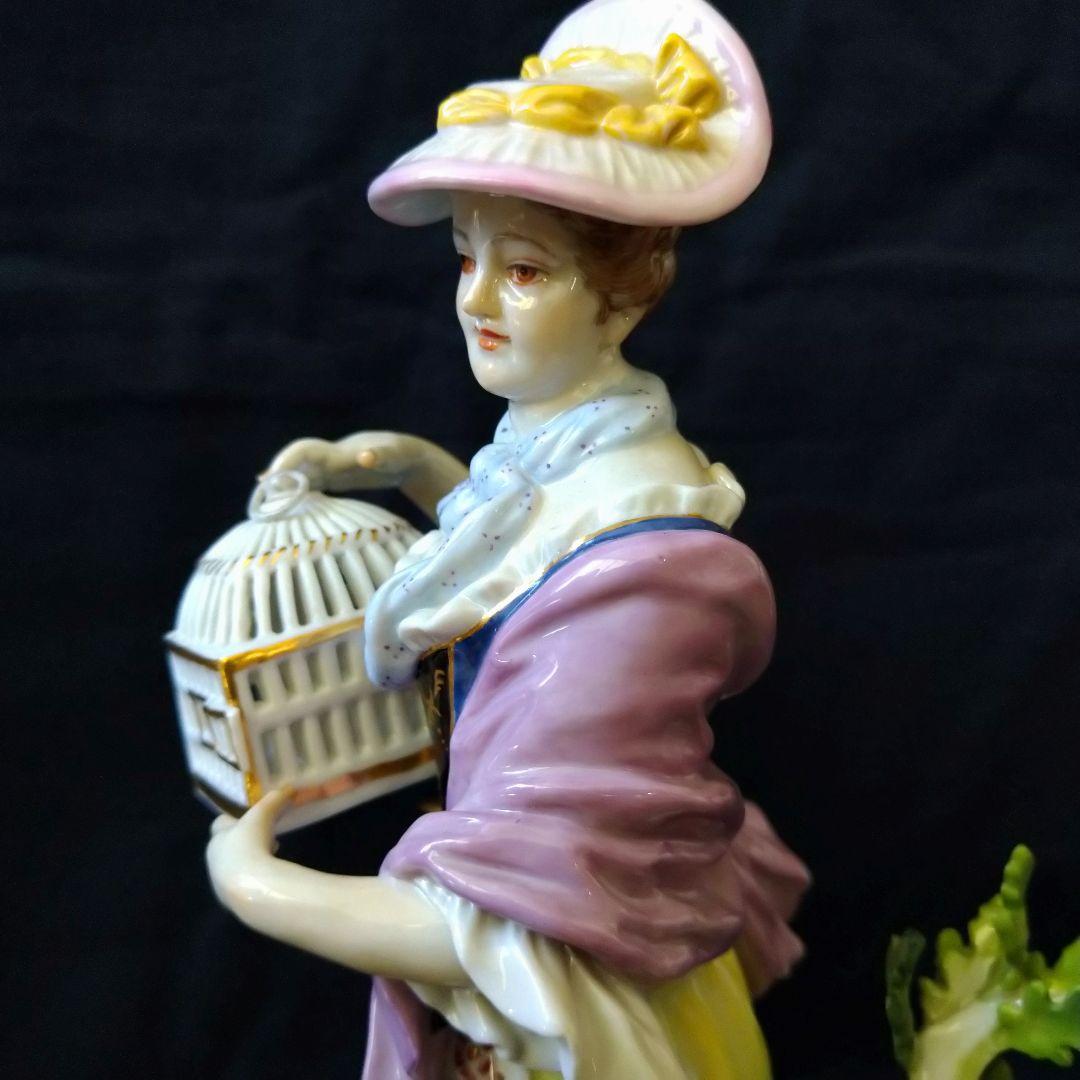 ✤マイセン(Meissen)フィギュリン✤『羊飼いの女性』